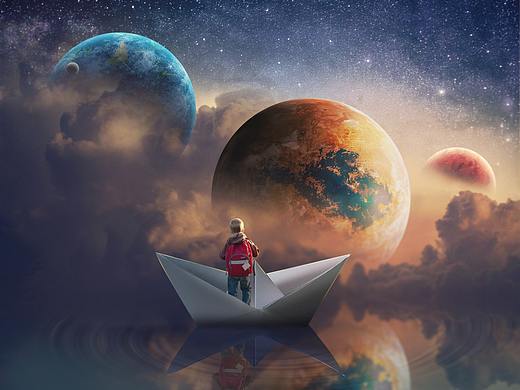 合成-翱翔太空