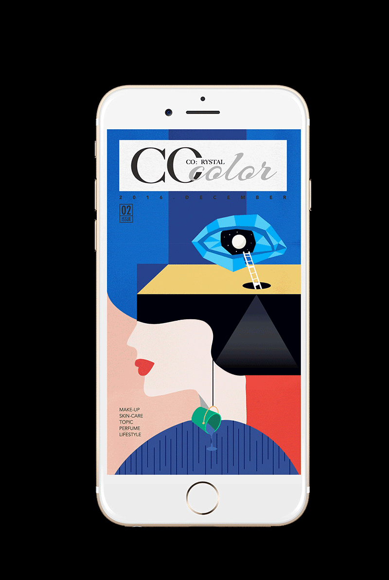 CO：RYSTAL杂志第二期（图ZMTQ5NTIzMTM2） - 书籍/画册 - 站酷设计师kris思原创素材 - 站酷ZCOOL