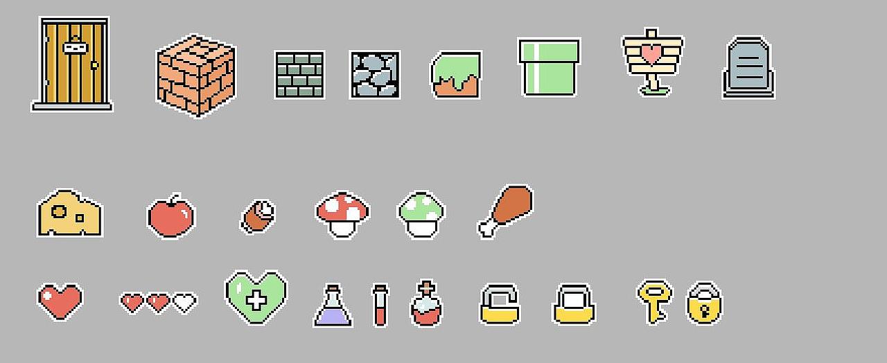 像素画【贴图】（图ZMjUyNDg2Mzk2） - 像素画 - 站酷设计师壬青争原创素材 - 站酷ZCOOL