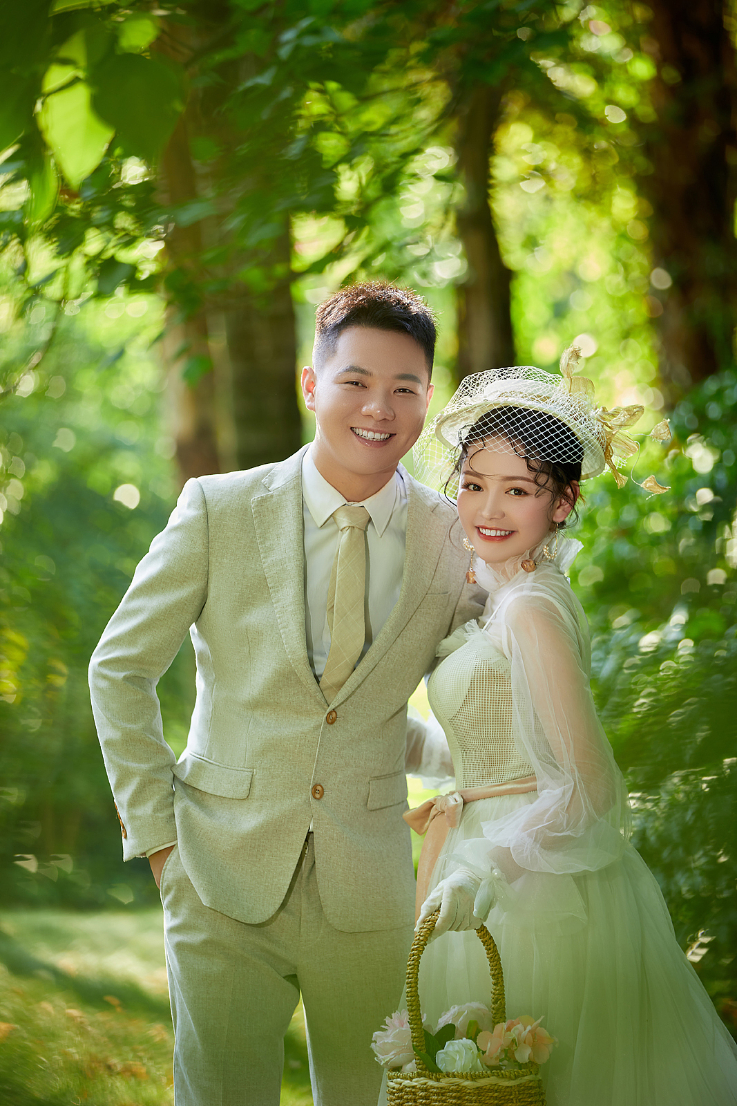 森系外景# 婚纱照