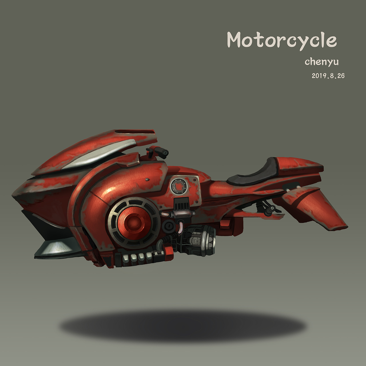 摩托车（图ZMTczNTc1MjY4） - 游戏原画 - 站酷设计师陈宇cc原创素材 - 站酷ZCOOL