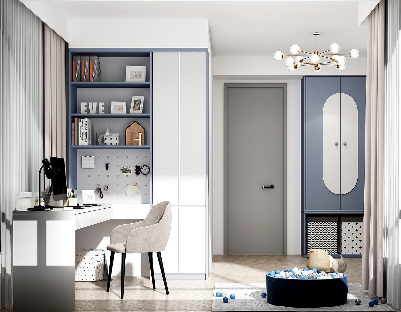 《绿城|家装》170平大平层设计方案