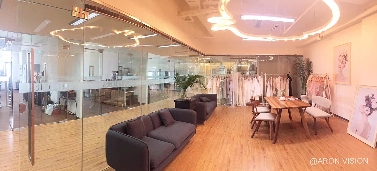 商业空间规划与设计——惠惠CHEN新娘造型馆