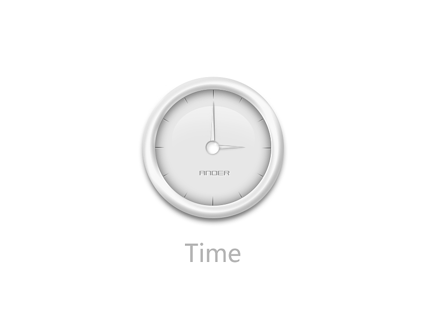 Time by Ander（图ZOTQ0MjMxNg==） - 图标 - 站酷设计师AnderYoung原创素材 - 站酷ZCOOL