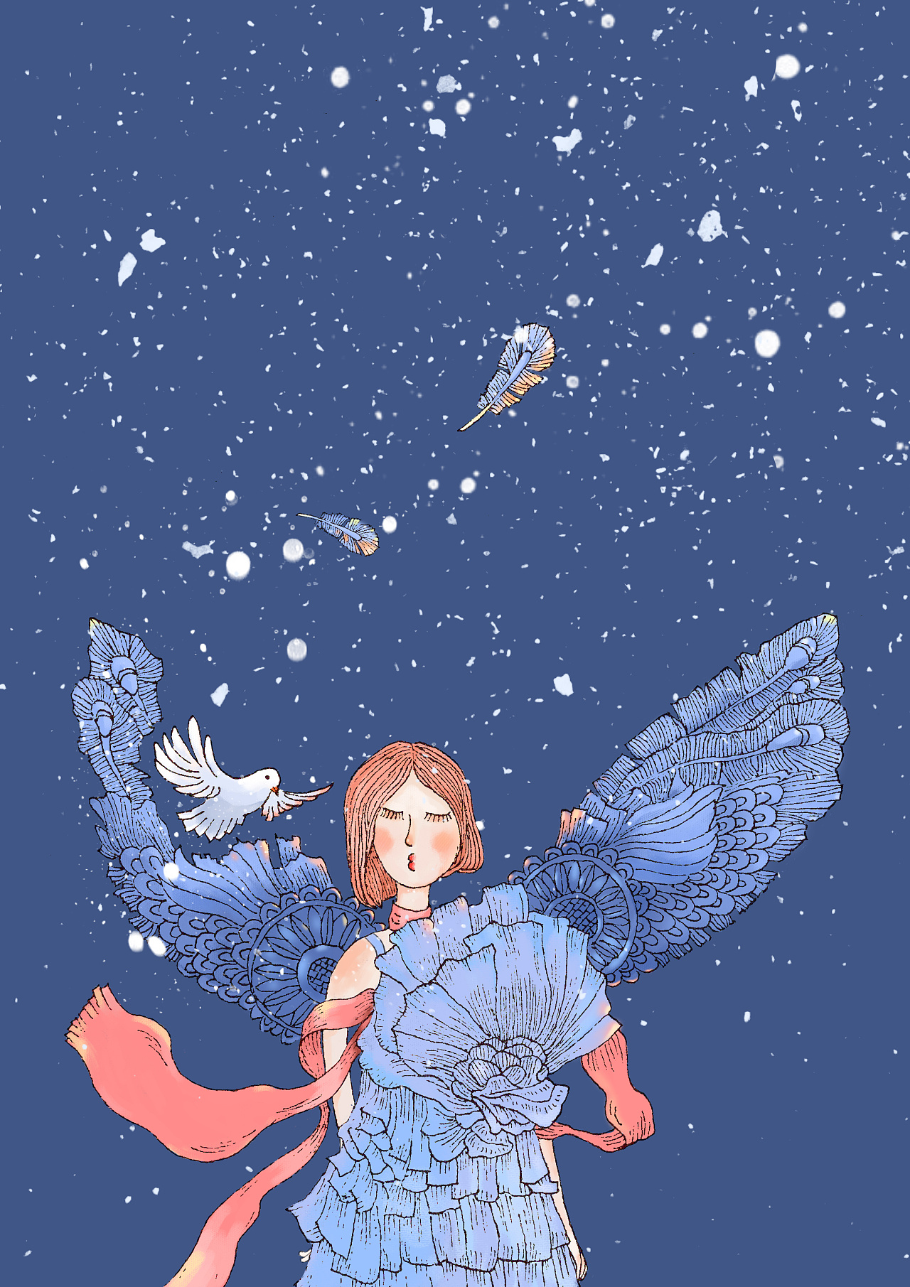 《造梦者》|插画|创作习作|买点鱼 - 原创作品 - 站酷 (zcool)