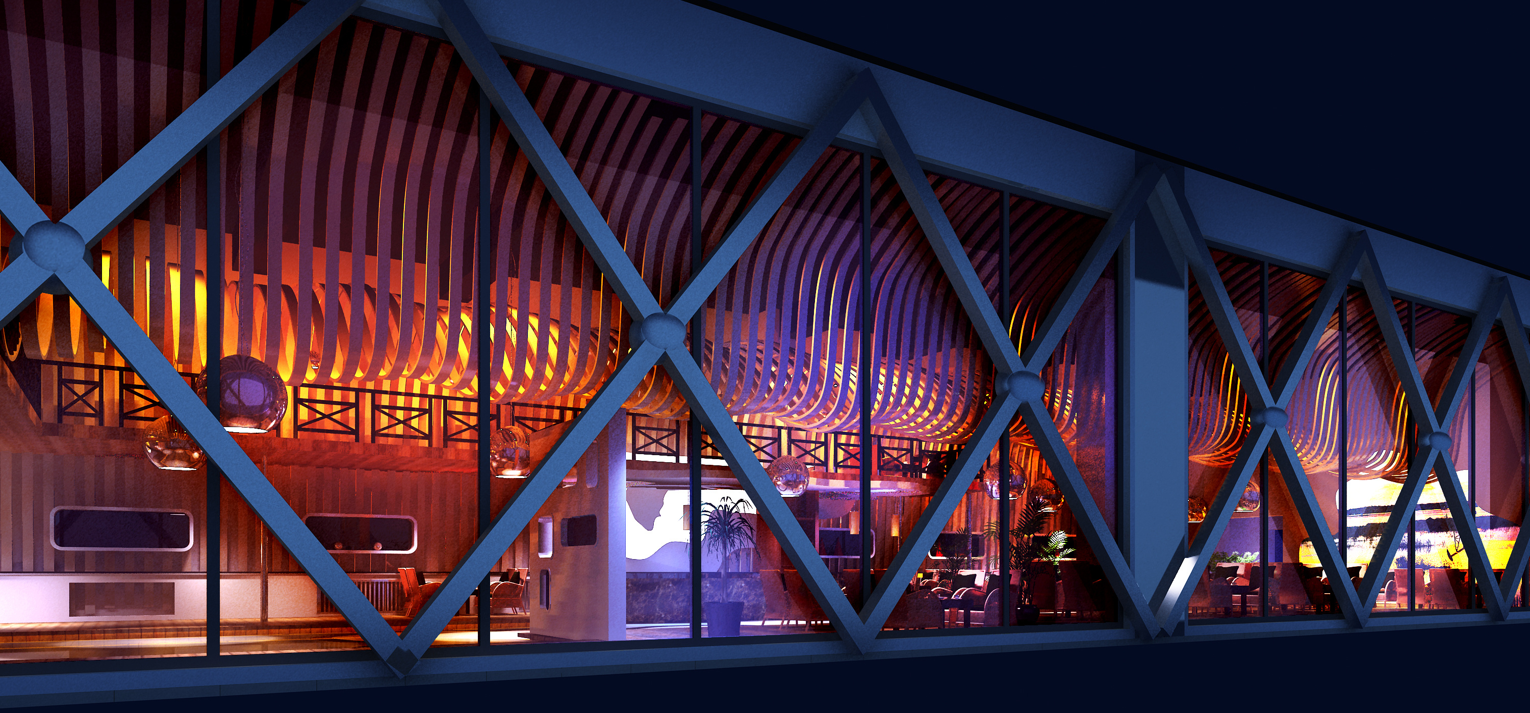 广电集团艺术长廊|空间|室内设计|艾哥作品 - 原创作品 - 站酷 (zcool