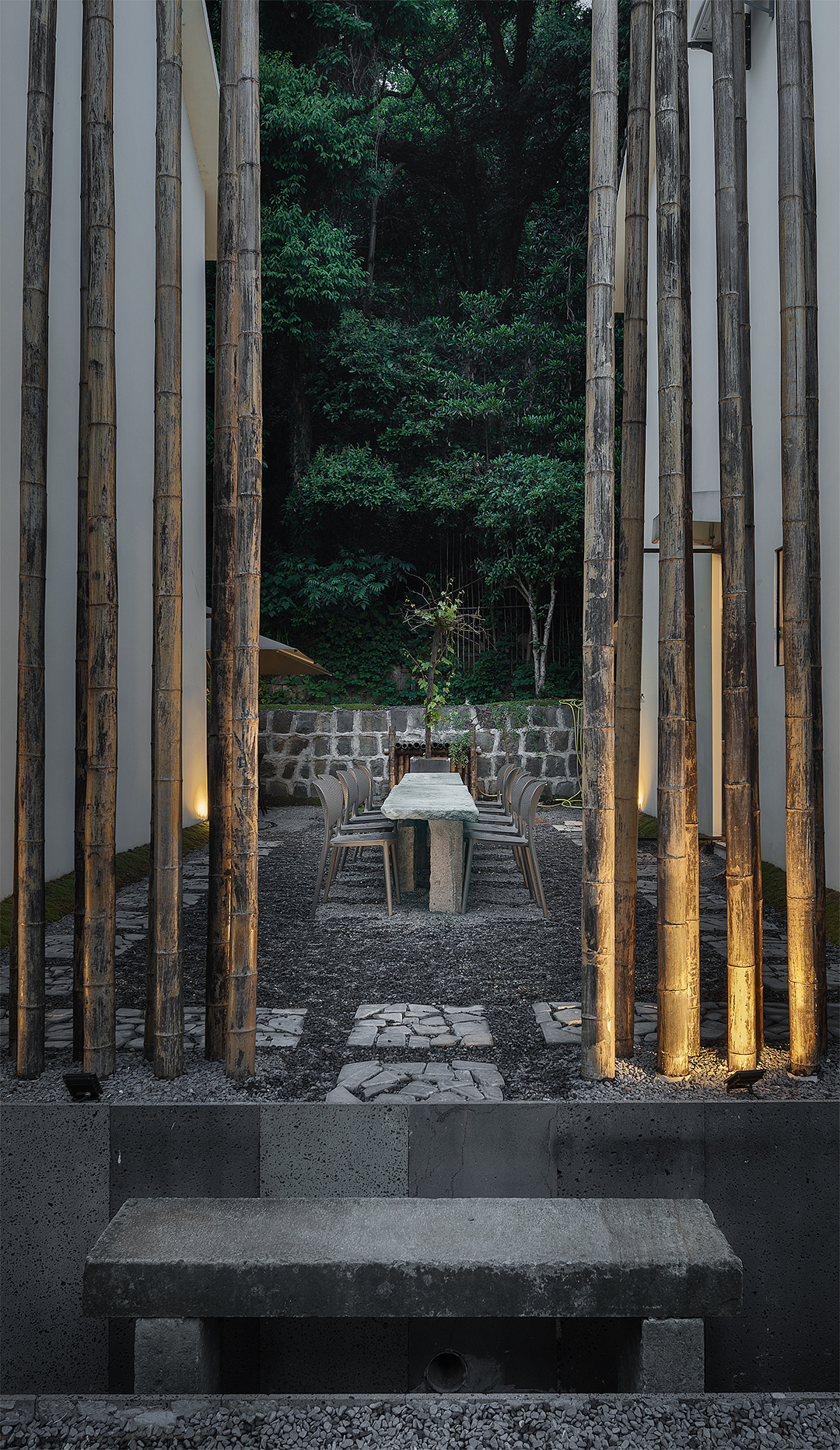 杭州民宿项目拍摄 - 林影夜归（图ZMjEyMTEzMjMy） - 环境/建筑摄影 - 站酷设计师摄影师康超凡原创素材 - 站酷ZCOOL