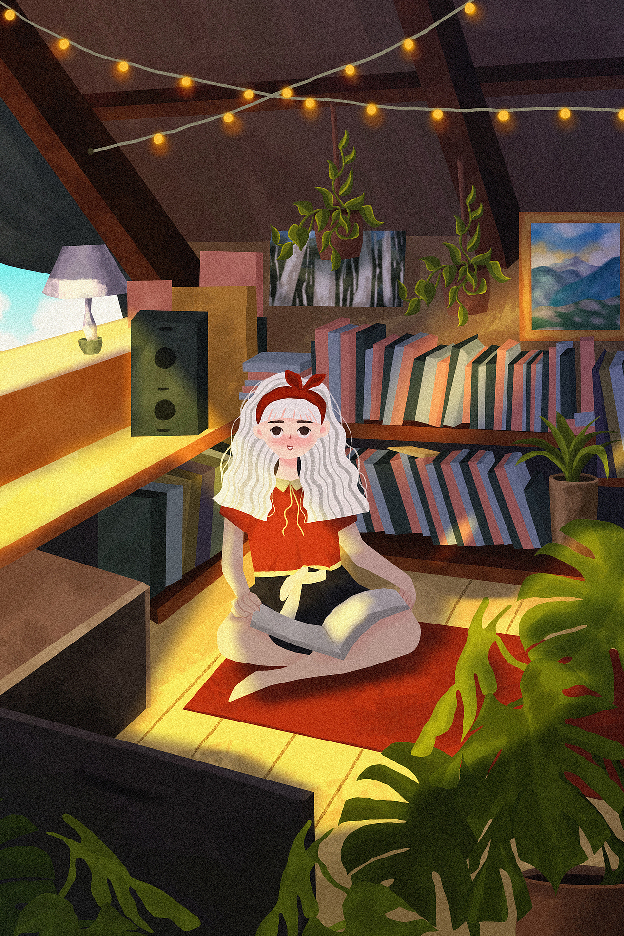 我的夢中閣樓房間（圖ZMzEzMTE4Njky） - 創(chuàng)作習(xí)作 - 站酷設(shè)計師迷糊de小老鼠原創(chuàng)素材 - 站酷ZCOOL