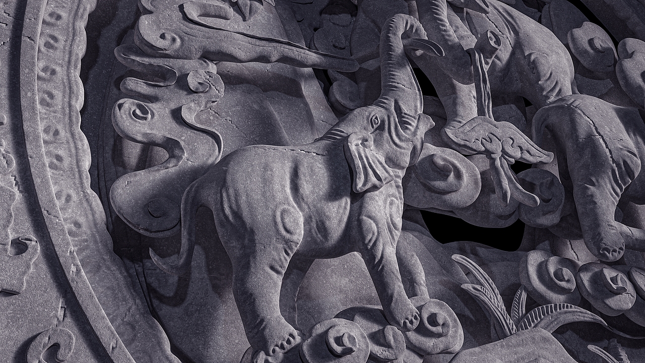 写于千年古刹灵隐寺飞来峰（图ZMjQyOTQwMzc2） - 雕塑 - 站酷设计师大鱼尾原创素材 - 站酷ZCOOL