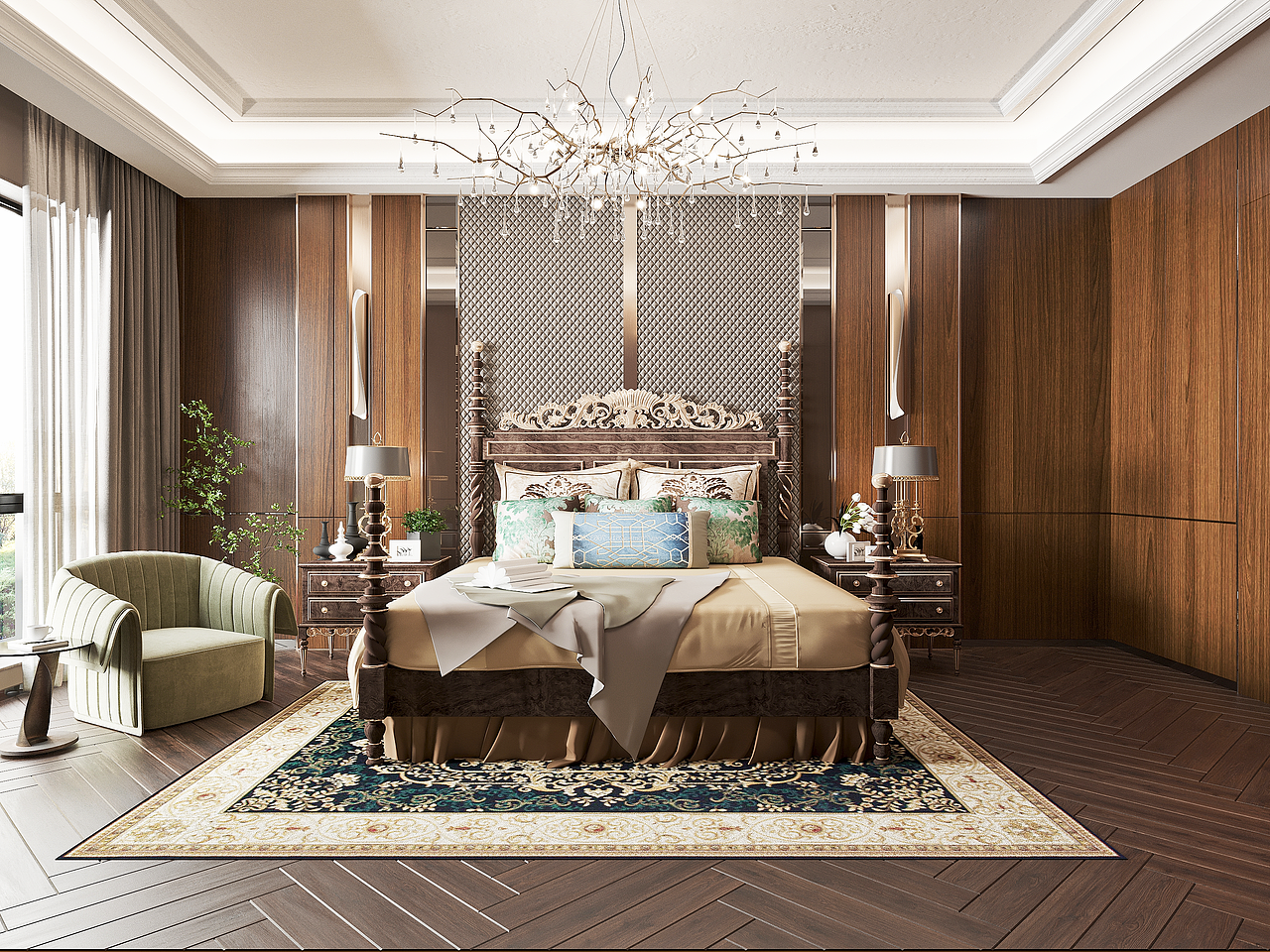 北尧视觉 美式轻奢效果表现