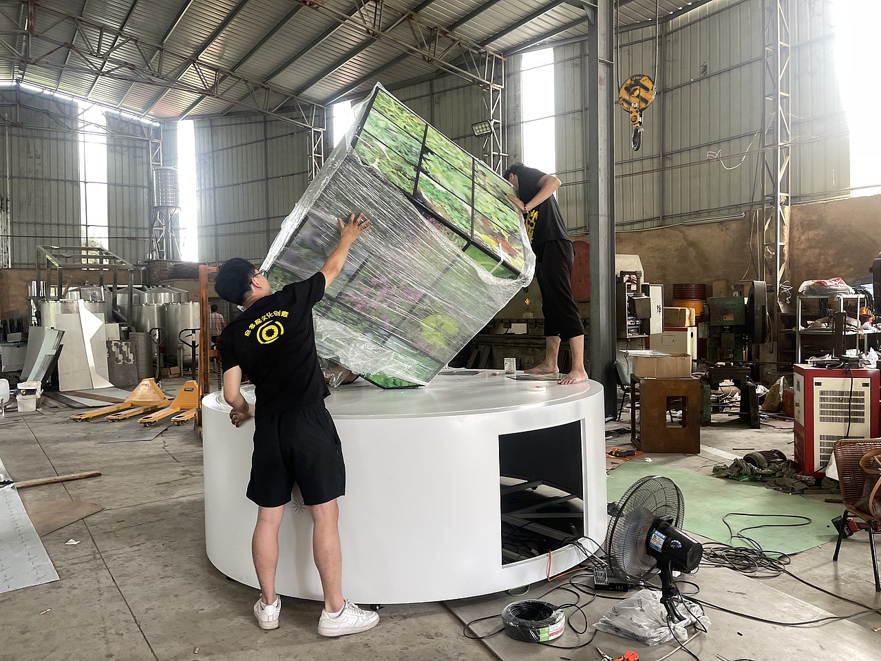 魔方互动装置 寓教于乐的互动装置 