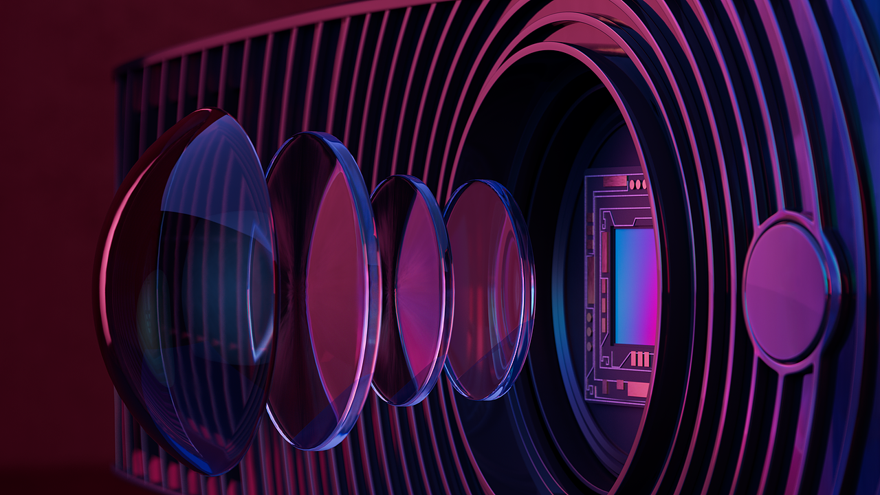 投影仪建模渲染