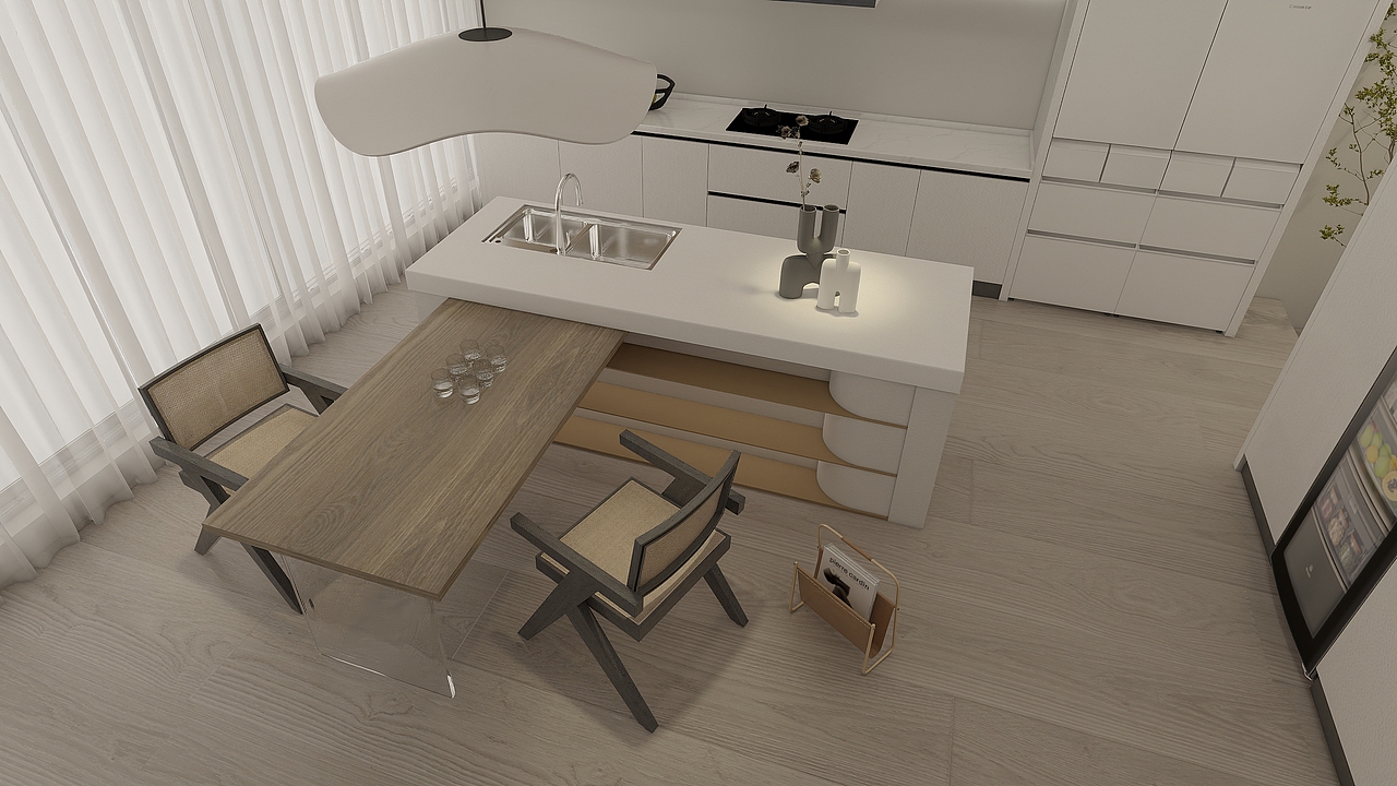 社交型厨房空间