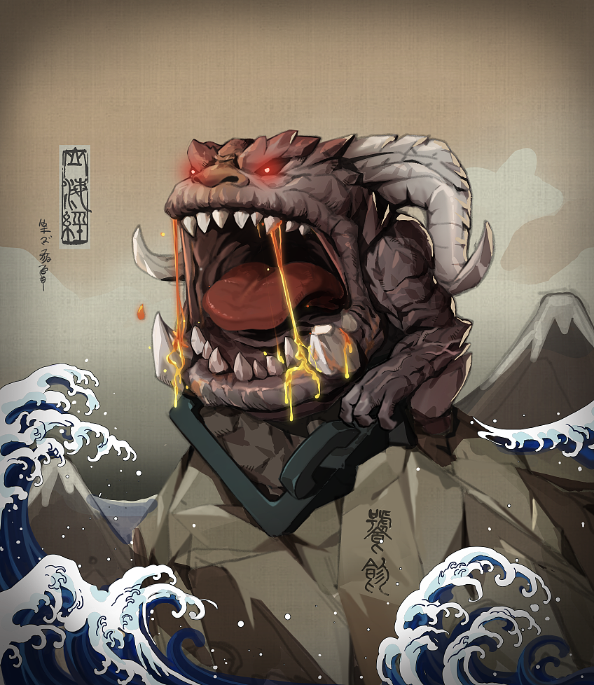 山海经|四凶兽|饕餮（图ZMzYwNDEzNTIw） - 手办/模玩 - 站酷设计师鲁亮亮Jason原创素材 - 站酷ZCOOL