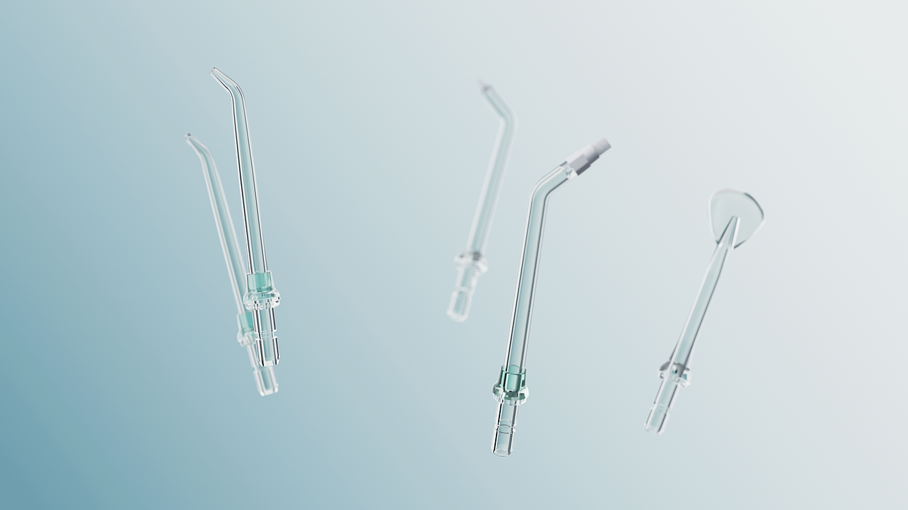 美的冲牙器三维展示动画