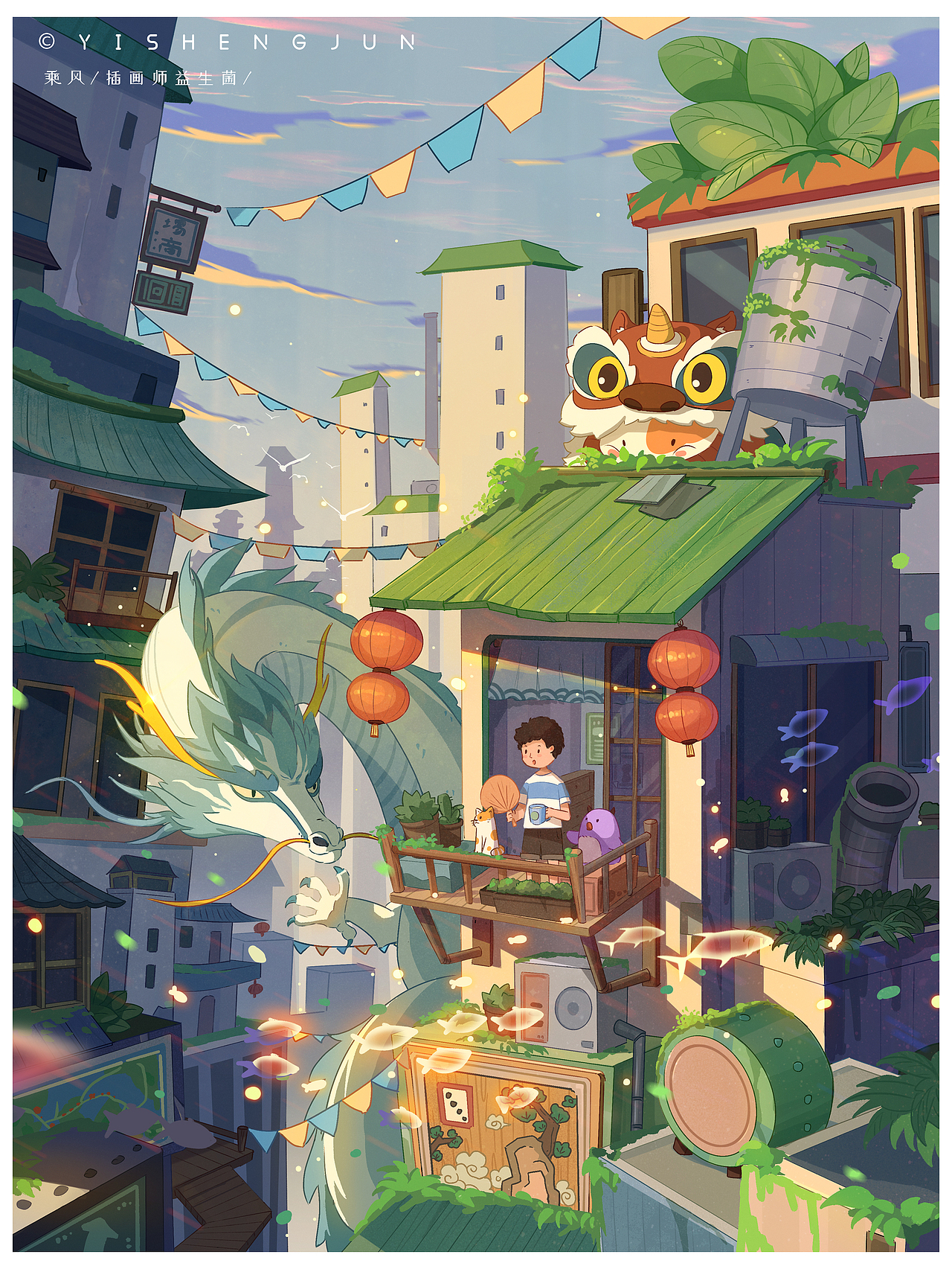 往日之都（图ZMzE1MTMyMjE2） - 创作习作 - 站酷设计师插画师益生菌原创素材 - 站酷ZCOOL