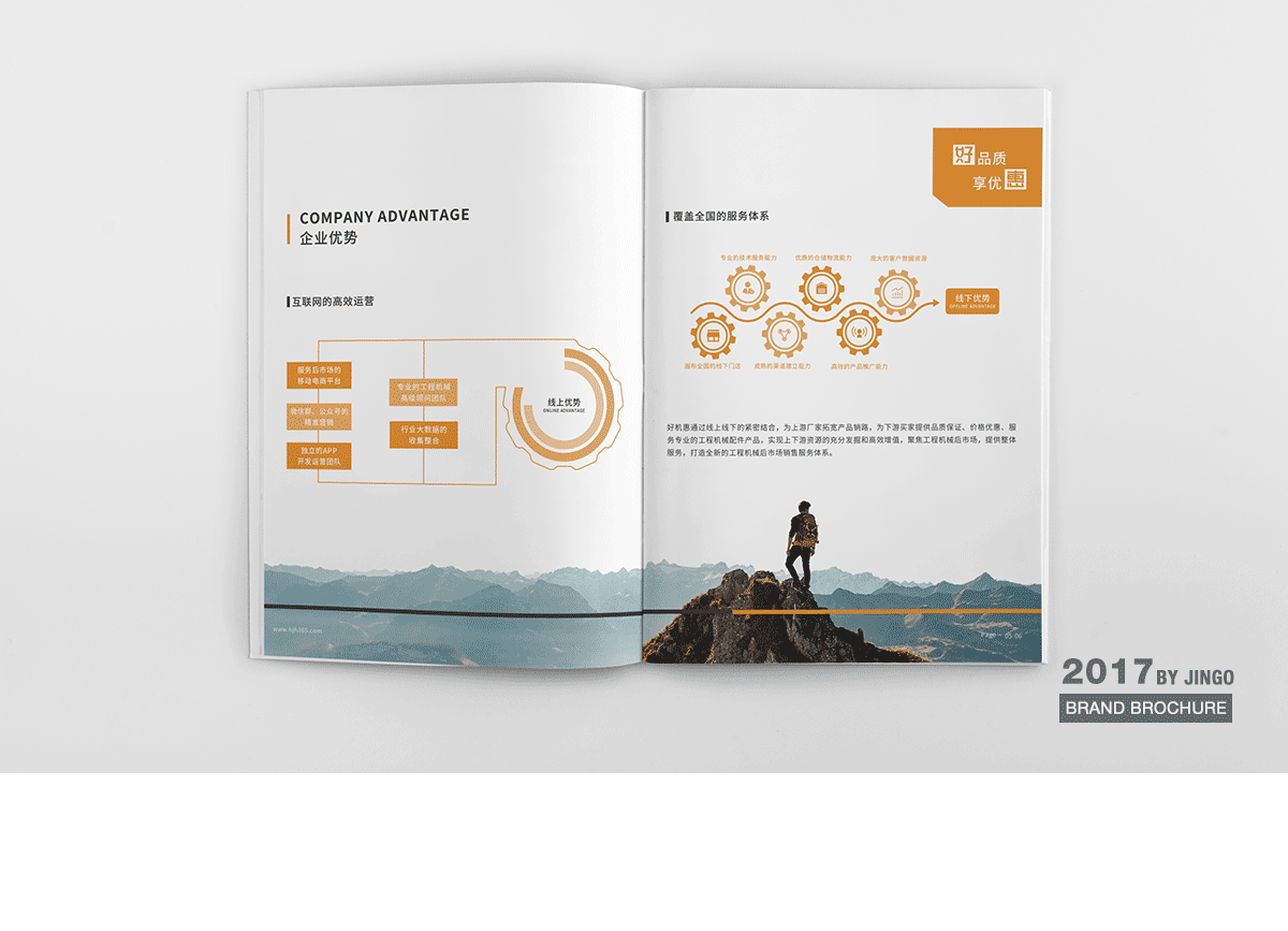 机械工程公司宣传册