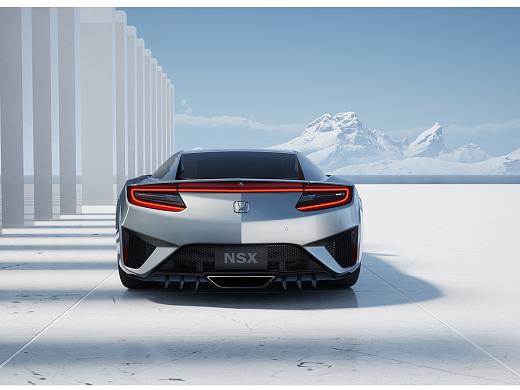 雪山下的__Honda NSX 2016（个人主页-ZNTY3ODA1Mjg=） - 交通工具 - 站酷设计师麦克琪原创素材 - 站酷ZCOOL