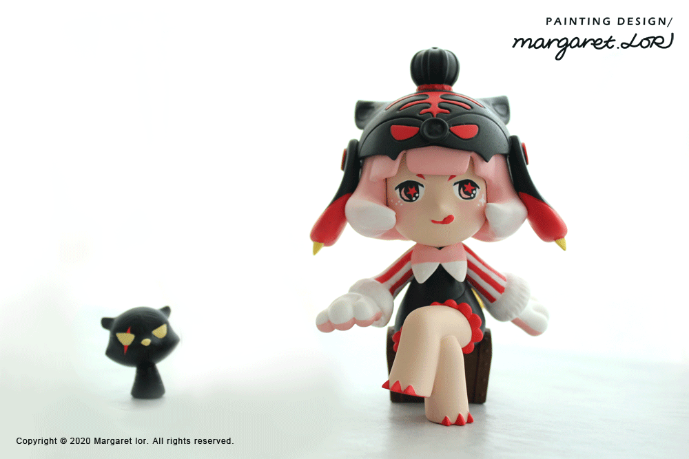 涂装「红黑马戏」（图ZMjUwOTQyMTI4） - 手办/模玩 - 站酷设计师margaretlor原创素材 - 站酷ZCOOL