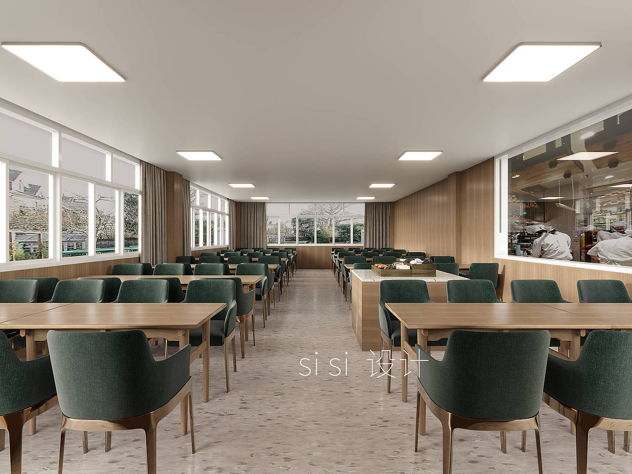 养老院（图ZMjk1OTY1NjEy） - 商业空间设计 - 站酷设计师程思思c原创素材 - 站酷ZCOOL