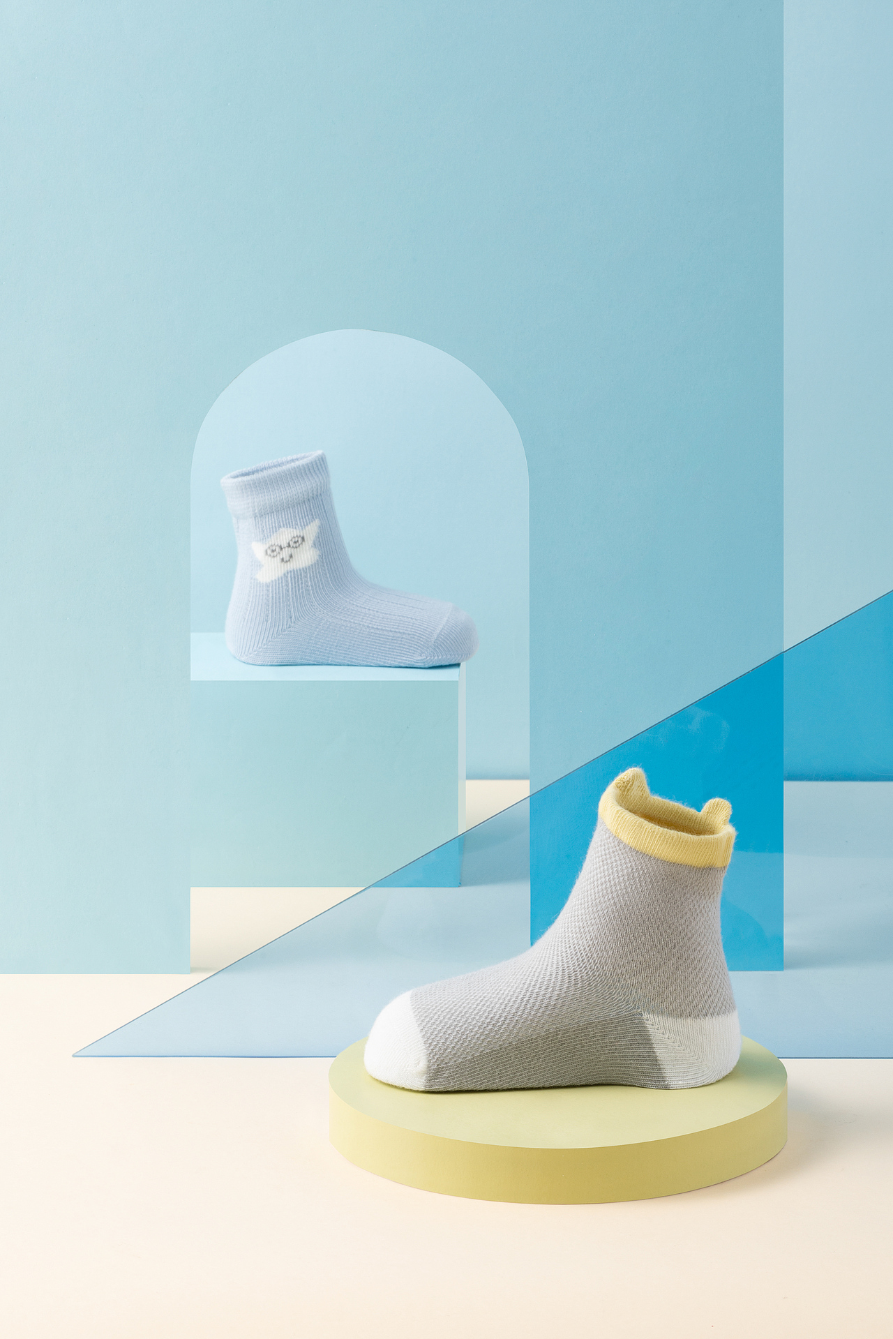 袜子拍摄婴儿袜子儿童袜子袜子创意图杭州产品拍摄