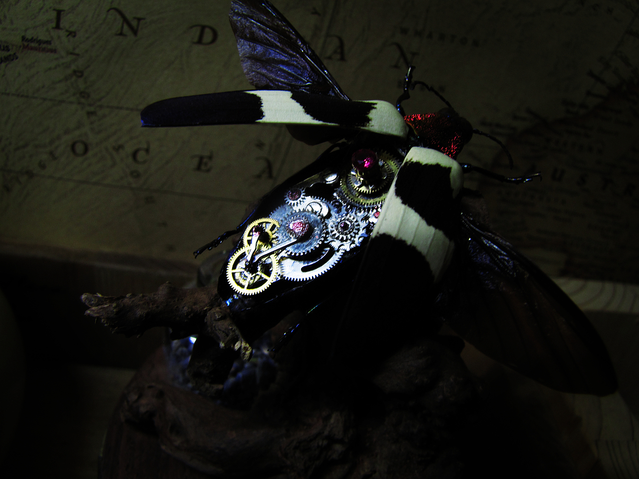 【蒸汽昆虫】 蒸汽朋克 紫斑金吉丁 妖械行会 蓝图斯