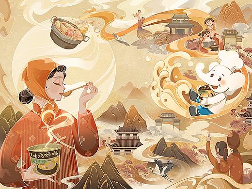 白象汤好喝——我爱妈妈的味道