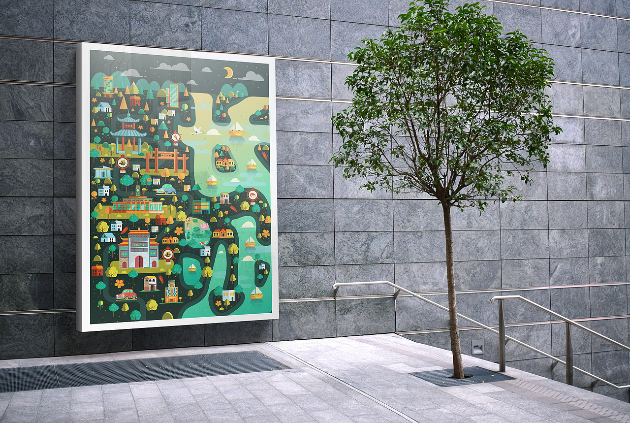 你好，创意插画（图ZMjExOTkxODAw） - 创作习作 - 站酷设计师小卫卫呀原创素材 - 站酷ZCOOL