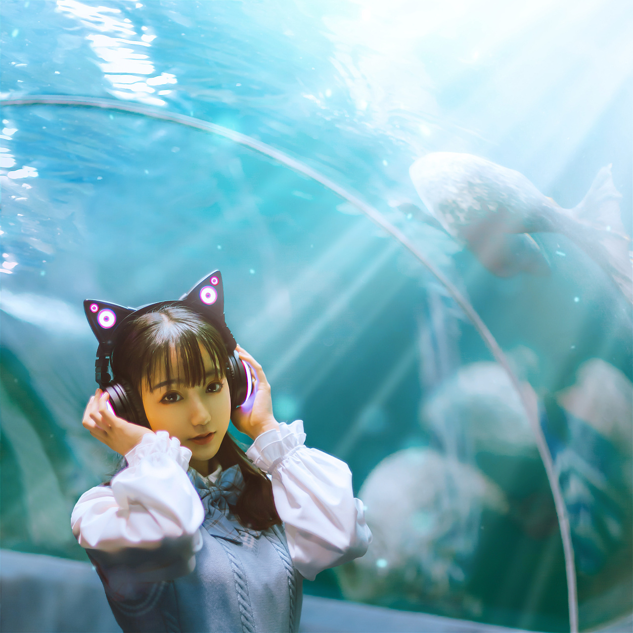 海洋馆|摄影|人像摄影|yjy槿央 - 原创作品 - 站酷 (zcool)