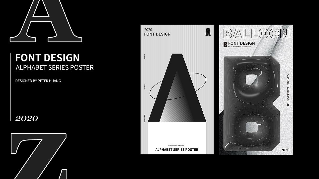 ALPHABET SERIES POSTER-字母海报系列