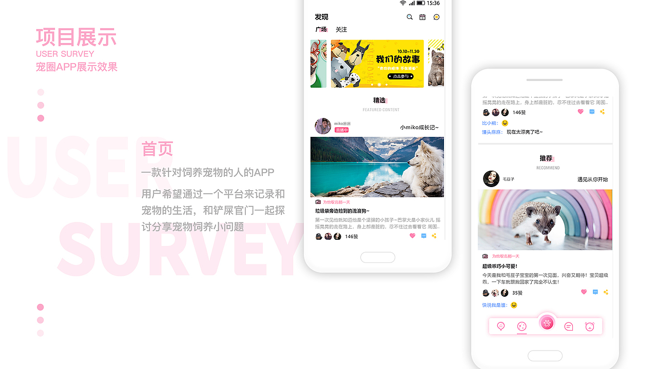 宠圈APP展示（图ZMTM4Mzg5OTE2） - APP界面 - 站酷设计师骑着猪的仙女原创素材 - 站酷ZCOOL