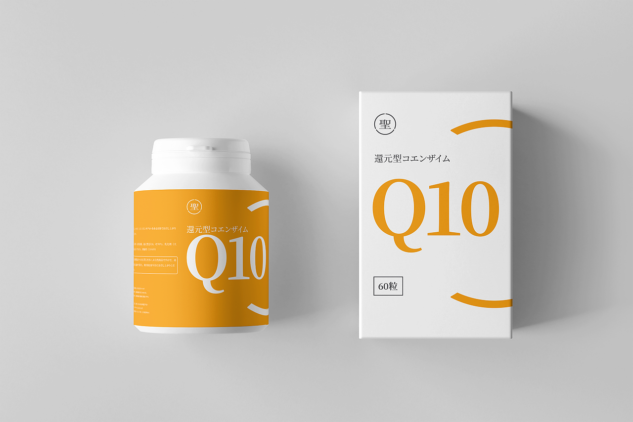 辅酶Q10药丸包装设计