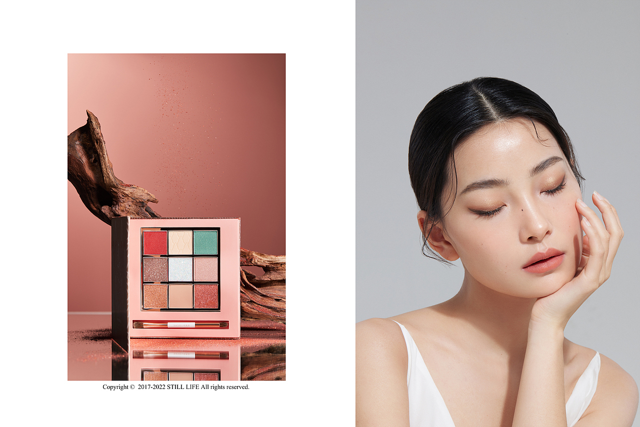 「SASELOMO自然序曲眼影盘」视觉全案