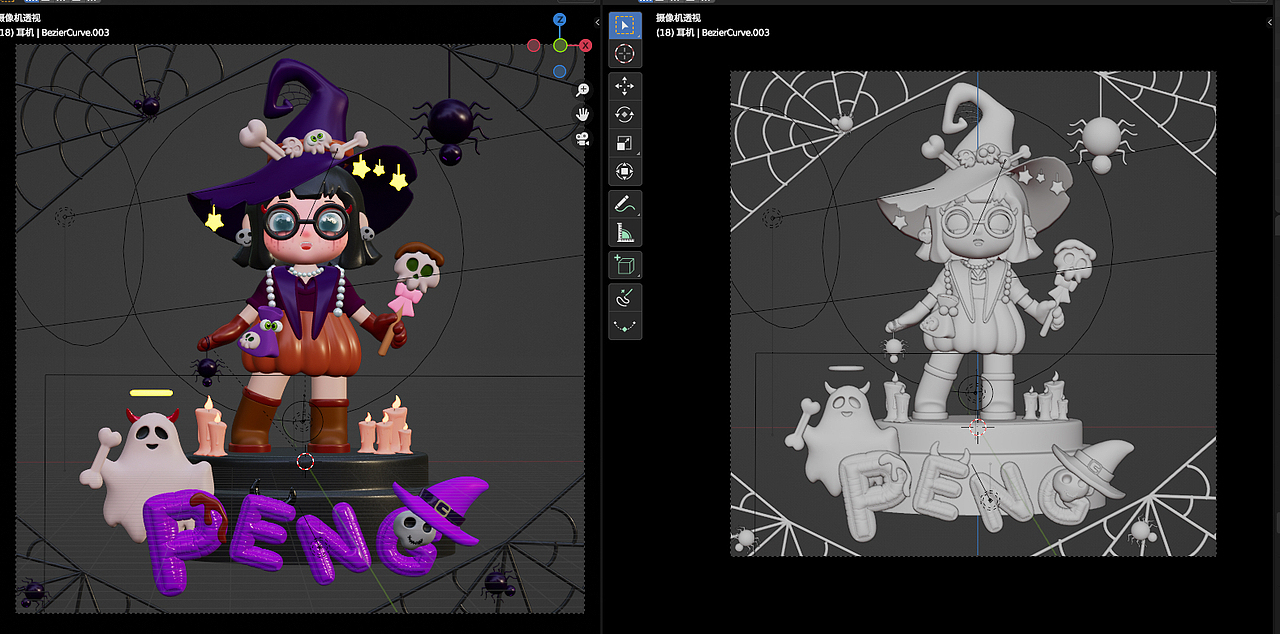 万圣节主题IP设计（图ZMzUzNzk4MjM2） - 人物/生物 - 站酷设计师pengpeng彭彭nn原创素材 - 站酷ZCOOL