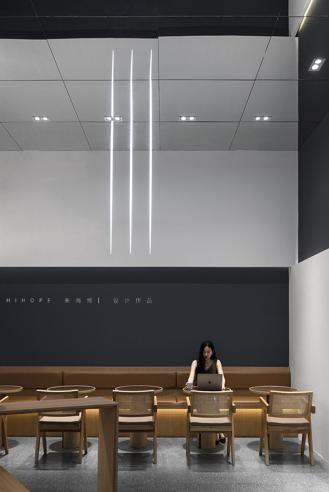 城市狩獵者--BLUE WOLF咖啡（圖ZMjQ0NDM2NTcy） - 酒店餐飲設(shè)計 - 站酷設(shè)計師ARCHIHOPE朱海博原創(chuàng)素材 - 站酷ZCOOL