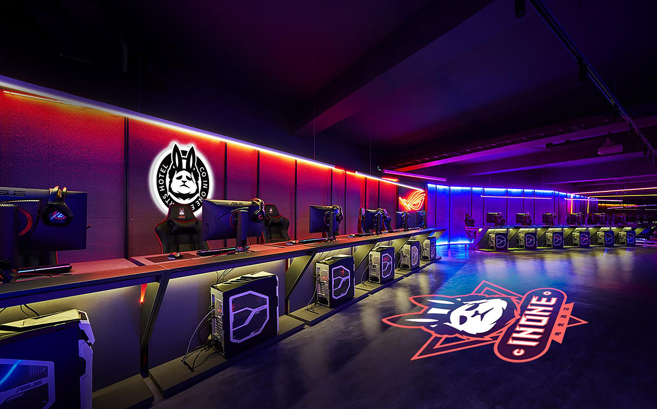 原创插画IP品牌形象设计｜INONE电竞酒店（图ZMjk3NzU3Mzky） - IP形象 - 站酷设计师海右咨询原创素材 - 站酷ZCOOL