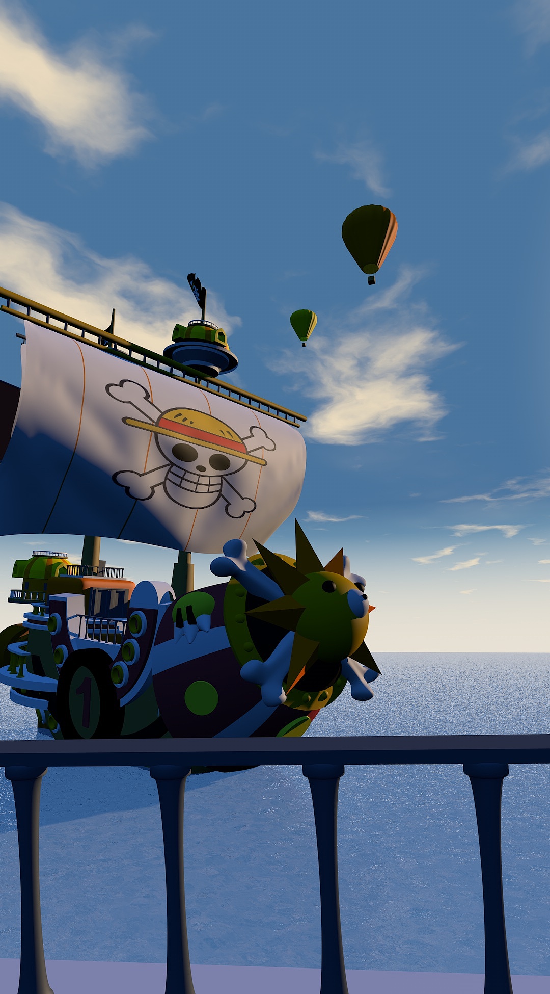 万里阳光号建模