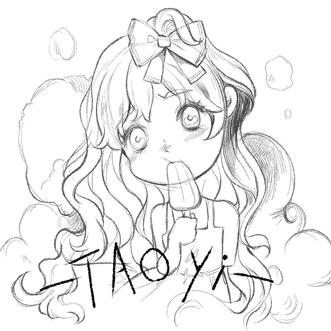 52r一张黑白练习稿