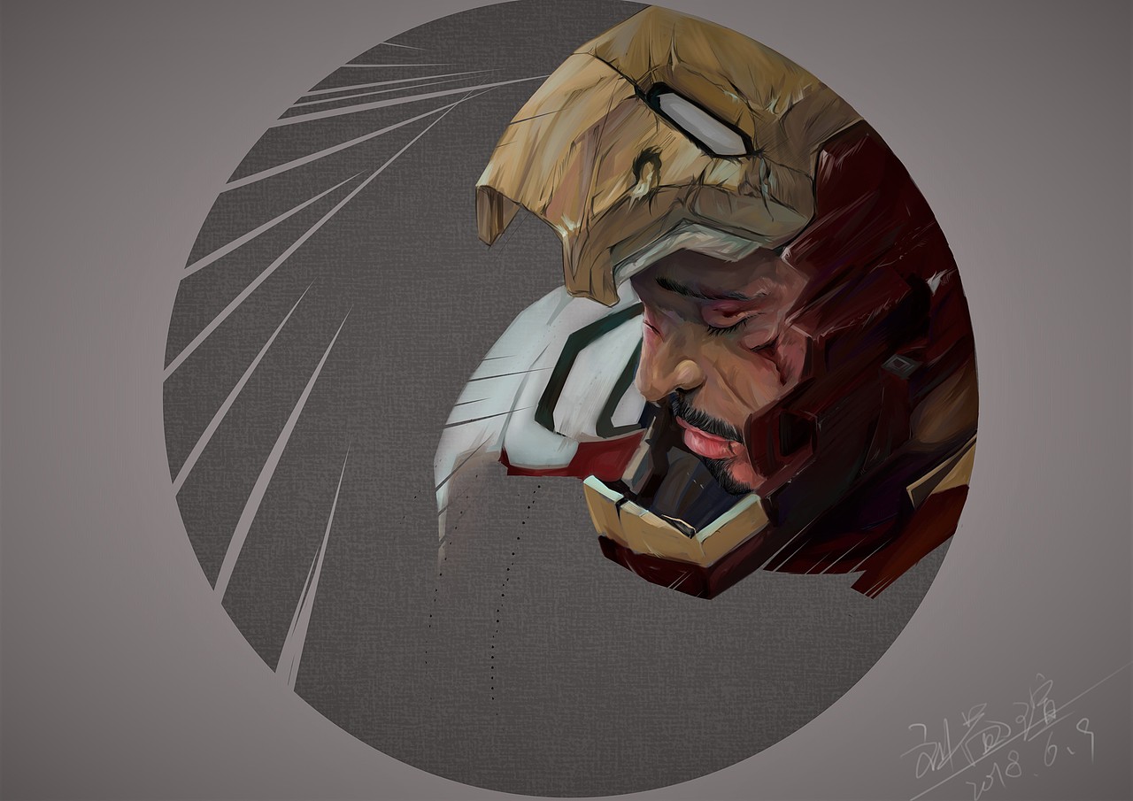 钢铁侠（图ZMTE3NTY2NzAw） - 创作习作 - 站酷设计师刘二能原创素材 - 站酷ZCOOL