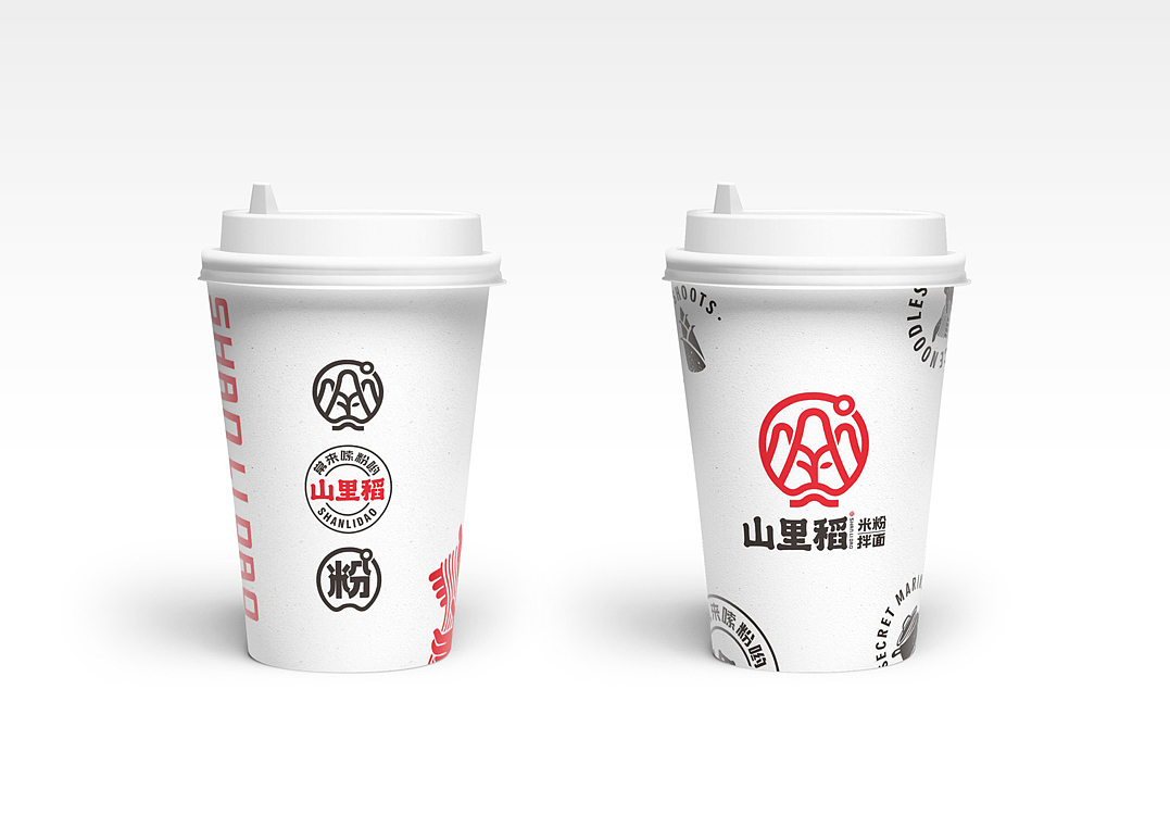 山里稻 | 米粉拌面 | 餐饮类品牌 | 餐饮品牌vi设计（图ZMjI2NTM5NTk2） - 品牌 - 站酷设计师富悦创意原创素材 - 站酷ZCOOL