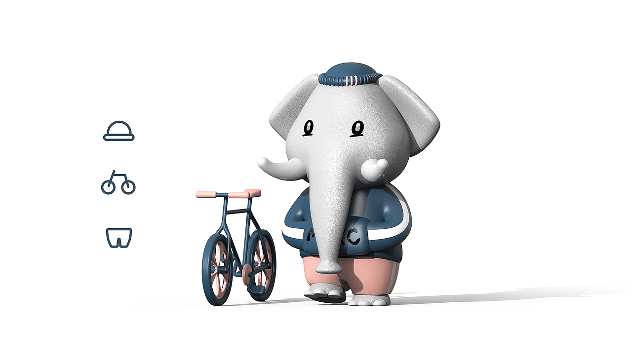 万象生活-衣食住行-象仔仔IP设计