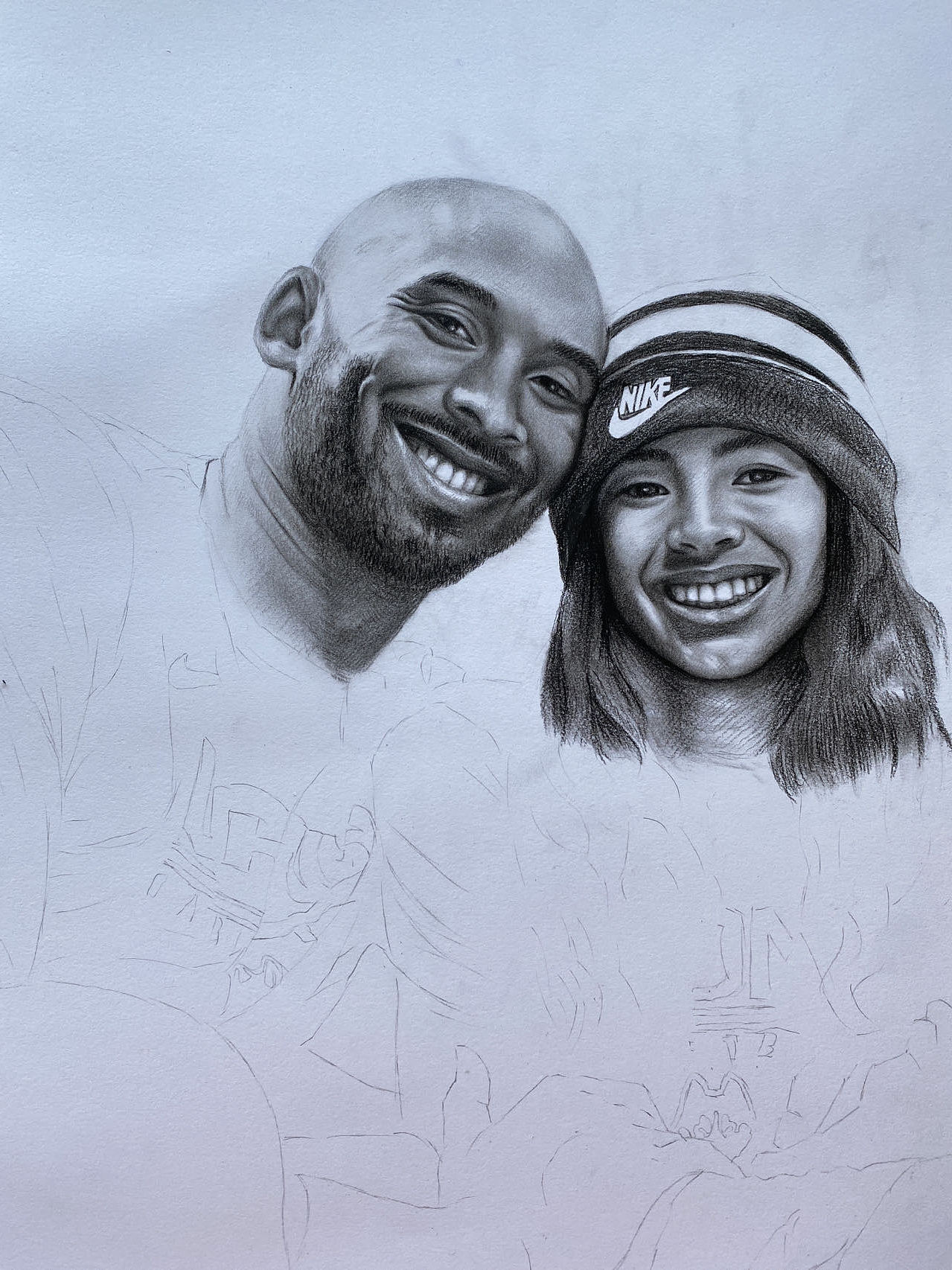 吕大侠手绘《科比》