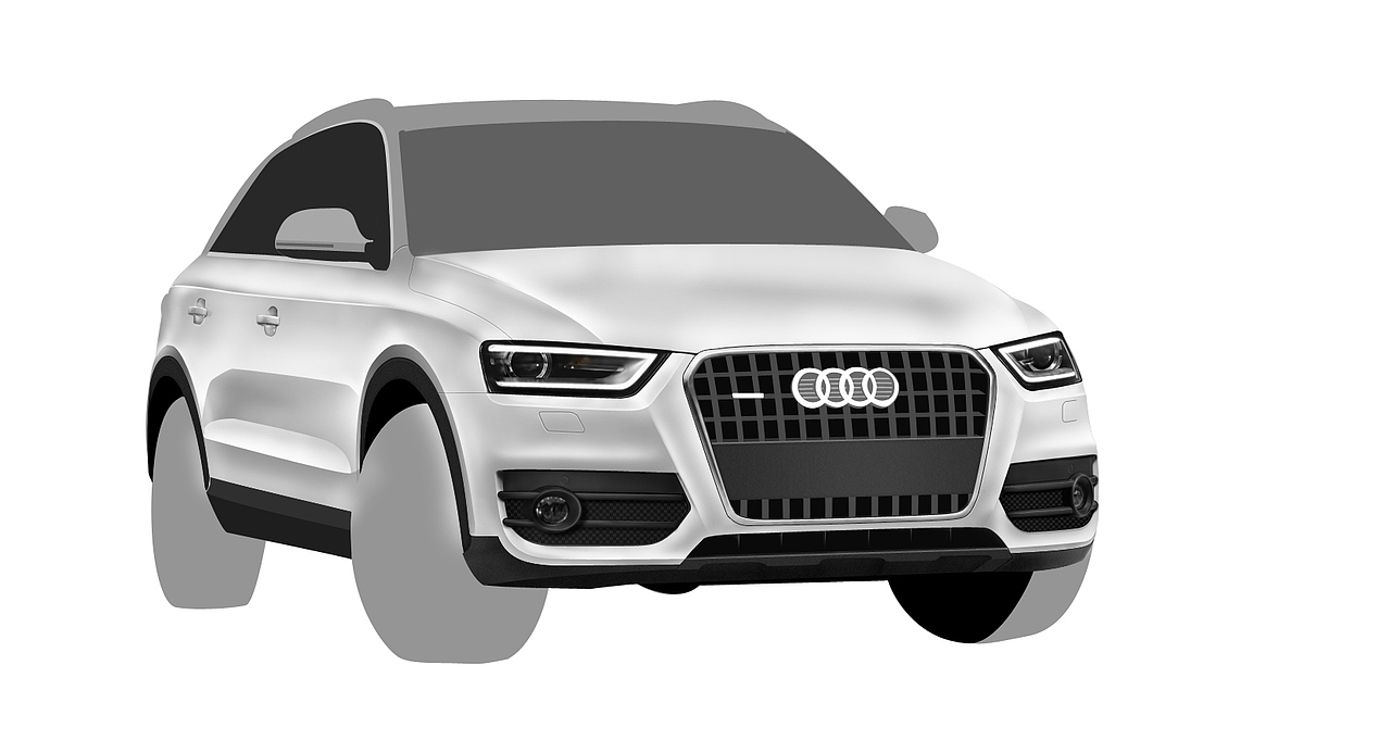 Audi Q3 鼠绘（图ZMTIzNzkyMjg=） - 新锐潮流插画 - 站酷设计师Sidney原创素材 - 站酷ZCOOL