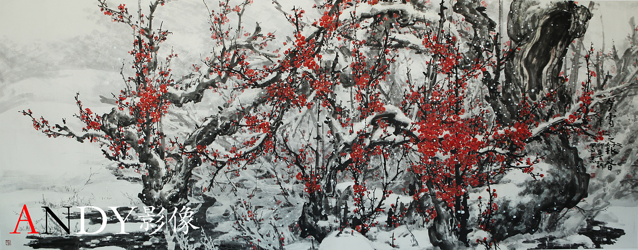 藝術(shù)化梅花寒梅攝影創(chuàng)作（圖ZOTA2MDMyNDg=） - 產(chǎn)品攝影 - 站酷設(shè)計(jì)師安迪影像原創(chuàng)素材 - 站酷ZCOOL