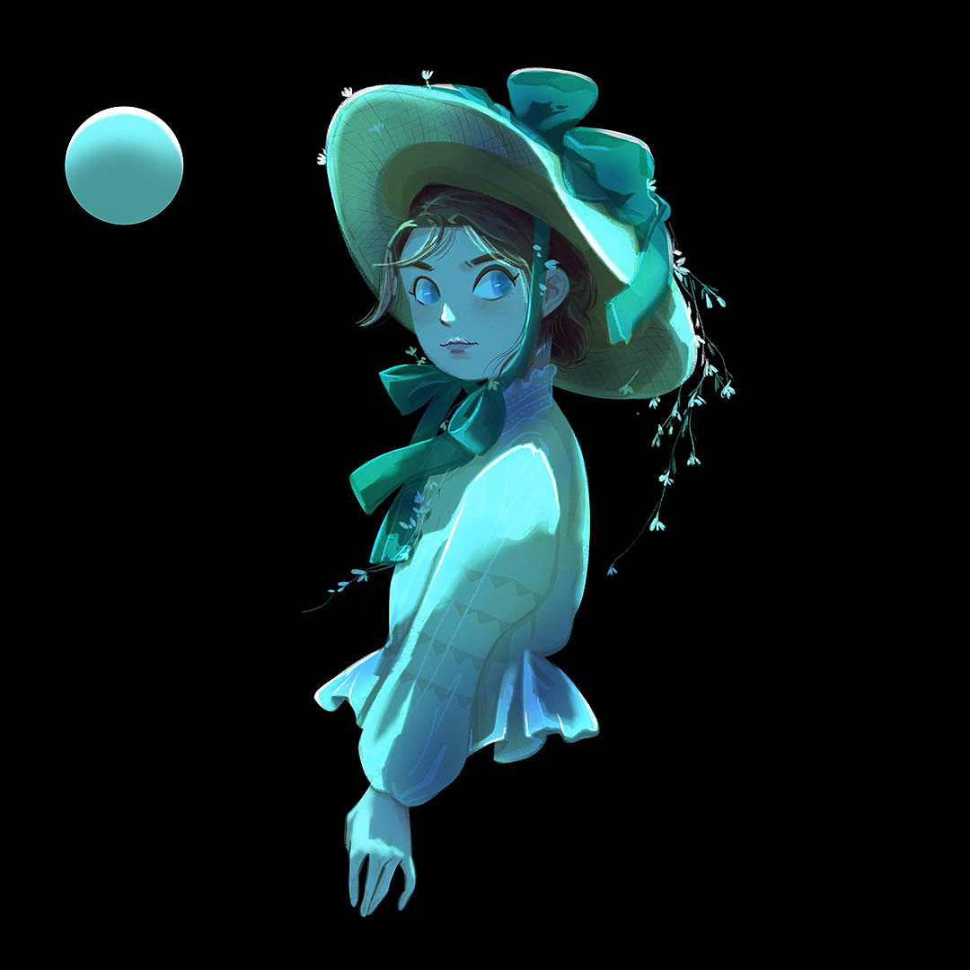 人物光影训练|插画|儿童插画|米达miranda_原创作品-站酷zcool