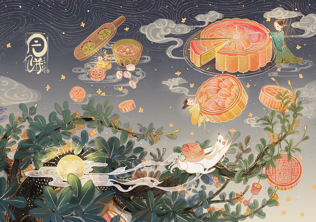 食之味（图ZMjc5NzkwMzcy） - 商业插画 - 站酷设计师夏子萤原创素材 - 站酷ZCOOL