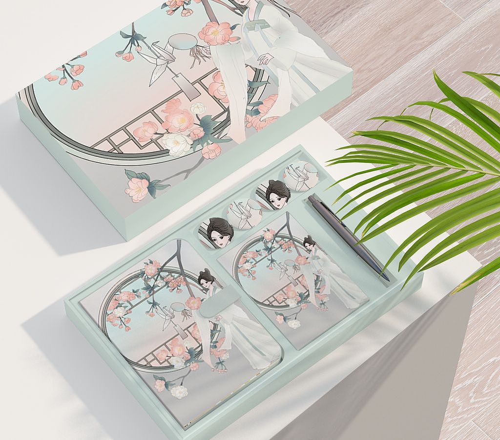 唐韵风华手帐本文创产品（图ZMzU3ODYwODI4） - 创作习作 - 站酷设计师诡计多端的林原创素材 - 站酷ZCOOL