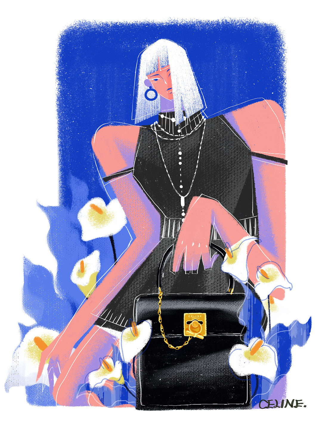 “出彩”时尚系列插图