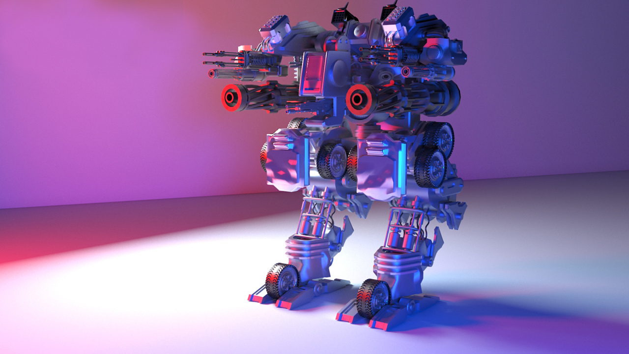 战斗机甲&战机/3d max建模 渲染