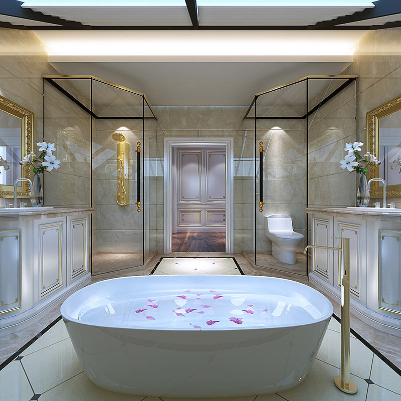 #主卧卫生间# #家装效果图# #红蚂蚁装饰# #家装设计#